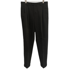 Riviera Sport Black Cotton Chinos Double Pleated Pants‎ 34R Preowned